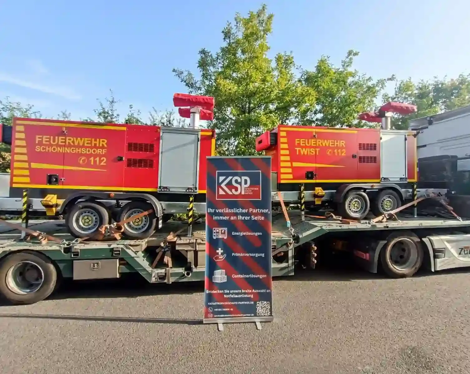 Gemeinde Twist — mobile Stromerzeuger