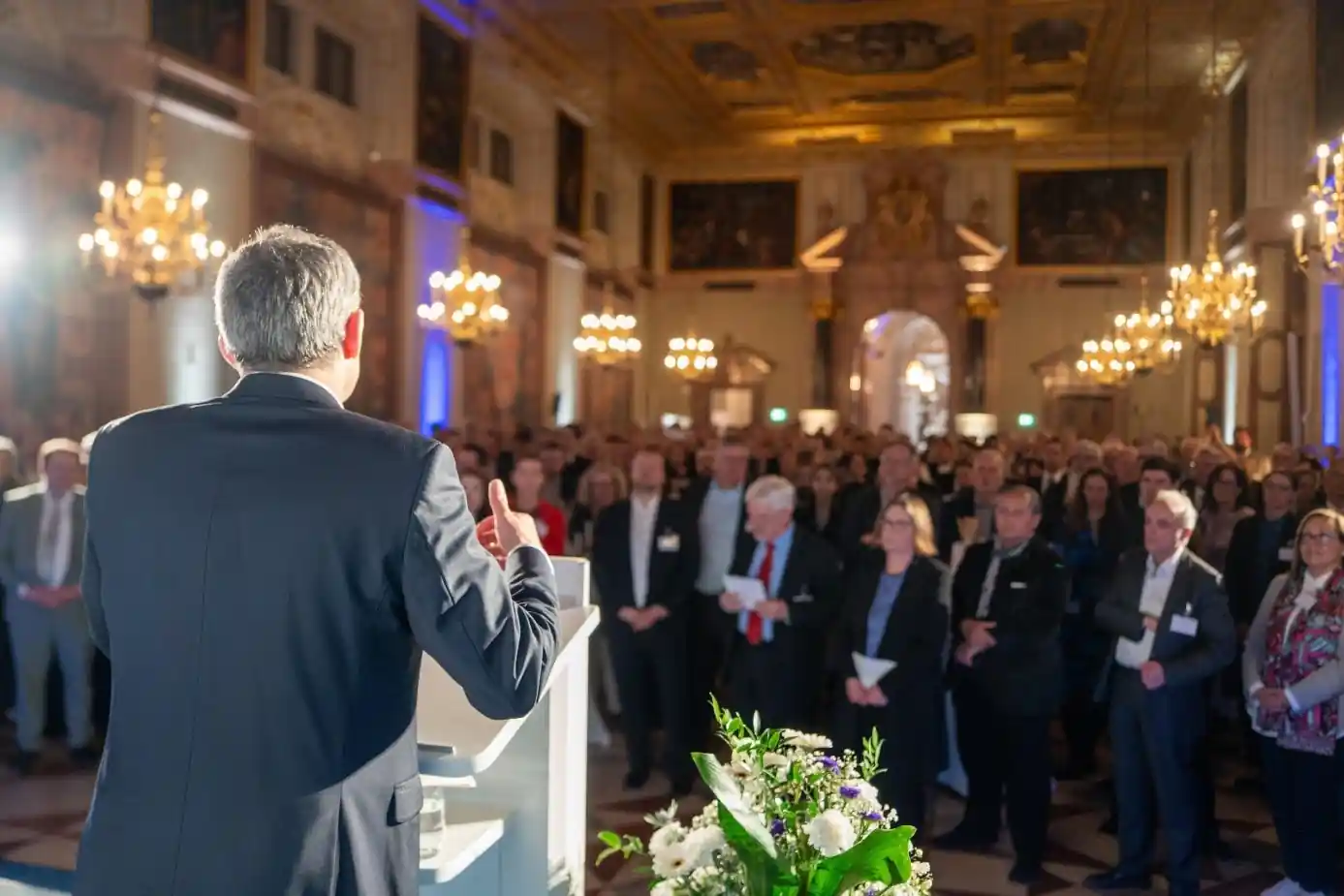 Impressionen des Abends der Außenwirtschaft 2026 in der Residenz München